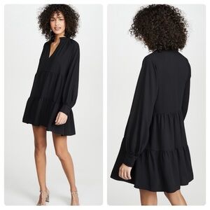 Amanda Uprichard Black Mini Dress